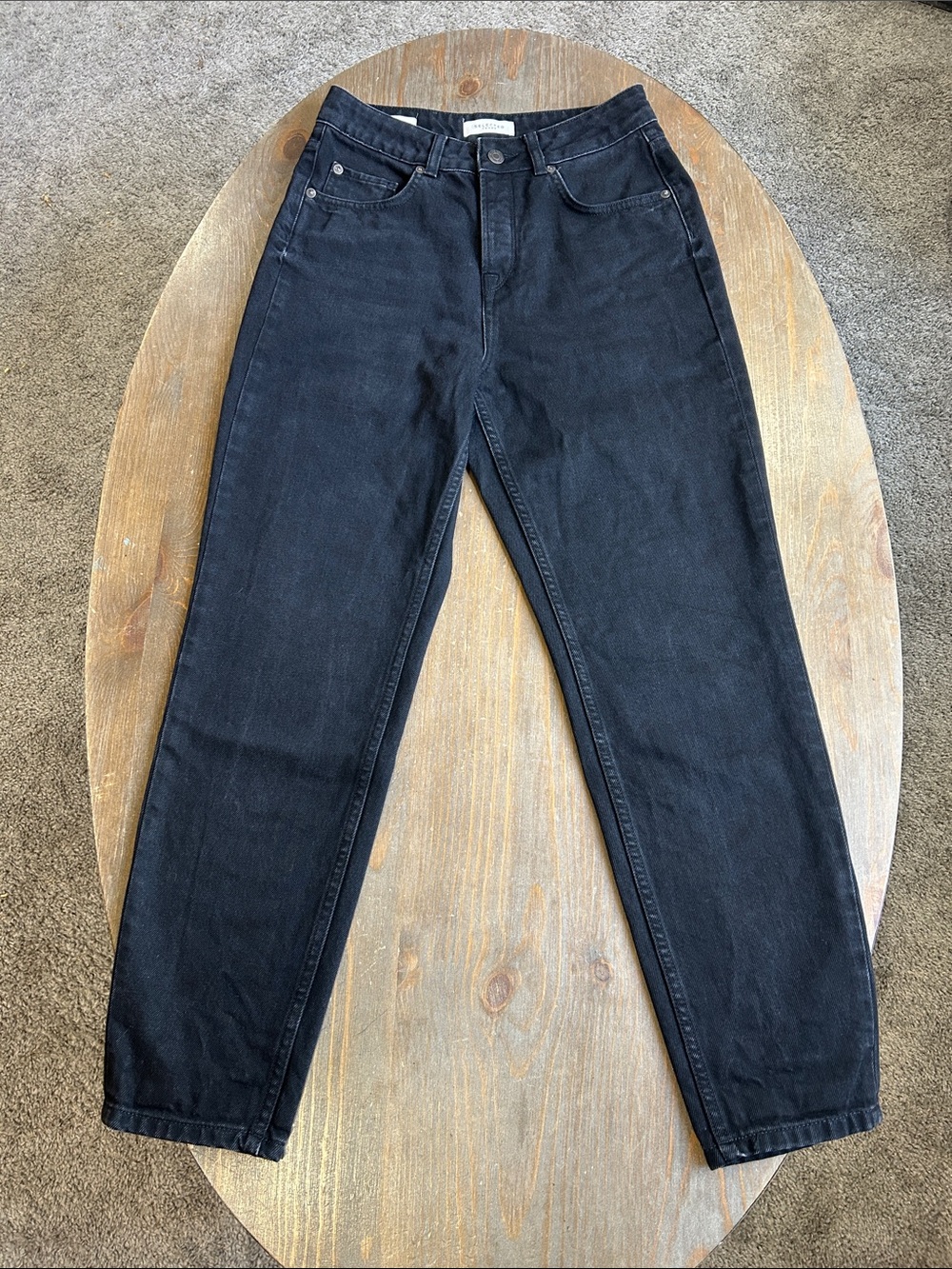 Selected Femme High-Rise “Mom Fit” Jeans